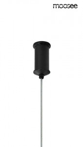 LUSTRA LED EXCLUSIVIST 90CM, SHAPE, CONFECTIONATA DIN METAL, DESIGN MODERN - Img 6