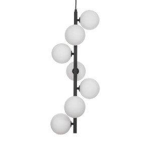 LUSTRA MODERNA, GRAPES, COD 5092, STIL MODERN, REALIZAT DIN METAL SI STICLA