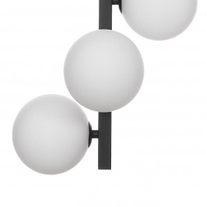 LUSTRA MODERNA, GRAPES, COD 5092, STIL MODERN, REALIZAT DIN METAL SI STICLA - Img 6