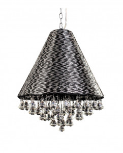 LUSTRA MODERNA IMAGIO W5 DIN CRISTAL SI METAL DESIGN DEOSEBIT - Img 6