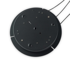 LUSTRA OZ SP D80, 80CM, NEGRU, DIN METAL, STIL MODERN - Img 4