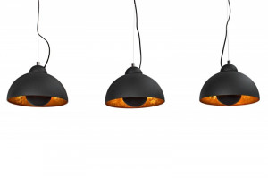 LUSTRA STUDIO 3 36228 NEGRU/AURIU DESIGN VINTAGE - Img 5