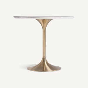 MASA DE BAR KELHEIM 76CM, DIN METAL SI PORTELAN, DESIGN EXCLUSIVIST, VICAL HOME