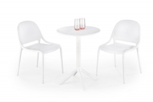 MASA DE GRADINA/TERASA CALVO, ALBA, DIN POLIPROPILENA, STIL MODERN