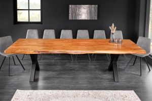 MASA DE MARI DIMENSIUNI, MAMMUT 300CM, LEMN DE SALCAM/METAL, ARTIM GROUP COLLECTION