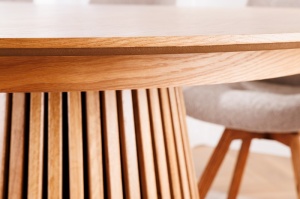 MASA DE SUFRAGERIE EXTENSIBILA 120/200CM, DIN MDF STEJAR, ARTIM GROUP SELECTION - Img 4