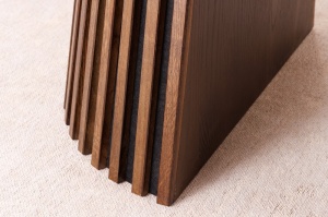 MASA DE SUFRAGERIE EXTENSIBILA 120/200CM, DIN MDF STEJAR INCHIS, ARTIM GROUP SELECTION - Img 6