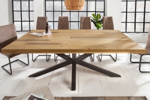 MASA DE SUFRAGERIE, GALAXY 200CM, LEMN MASIV DE PIN, DESIGN INDUSTRIAL, ARTIM GROUP SELECTION
