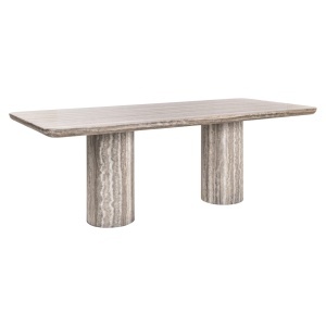 MASA DINING, DENIZLY 225CM, TRAVERTIN, GRI, RICHMOND INTERIORS - Img 5