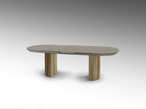 MASA DINING EXTENSIBILA, IRATI 206/283CM, MDF SI FURNIR, DESIGN MODERN, SCHULLER - Img 7