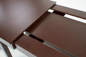 MASA DINING EXTENSIBILA SEWERYN, NUC INCHIS, 160/300 CM, BLAT DIN PAL SI PICIOARE DIN MDF, STIL CLASIC - Img 2