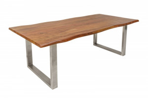 MASA DINING, MAMMUT 180CM, DIN LEMN MASIV SALCAM STIL VINTAGE - Img 5
