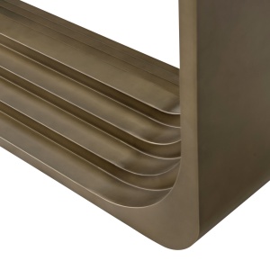 MASA DINING MAXFIELD 300cm, REALIZATA DIN METAL, STICLA SI CERAMICA, CULOARE BEJ, STIL MODERN, RICHMOND - Img 3