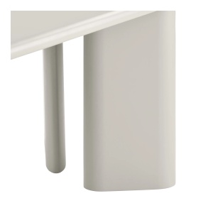 MASA DINING NAGANO 100x220x75 cm, REALIZATA DIN MDF, CULOARE NISIPIU, HOUSE NORDIC - Img 5
