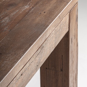 MASA DINING SELBY 220CM, DIN LEMN RECICLAT, STIL RUSTIC CONTEMPORAN, VICAL HOME - Img 4