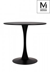 MASA LIVING, NEAGRA, TULIP FI80, DIN MDF SI METAL, STIL MODERN - Img 2
