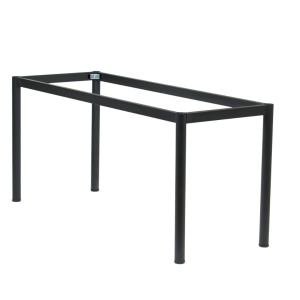 MASA PENTRU CATERING/CONFERINTE 200X90 CM, STEJAR SONOMA/NEGRU, DIN PAL LAMINAT SI OTEL, ARTIM GROUP SELECTION - Img 4