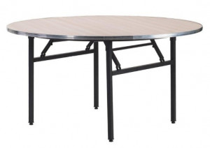 MASA PLIABILA PENTRU CATERING/CONFERINTE 180CM, STEJAR SONOMA, DIN METAL SI FURNIR LEMN