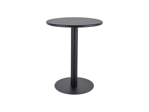 MASUTA DE BAR PUB, NEAGRA FI60, DIN METAL, STIL MODERN