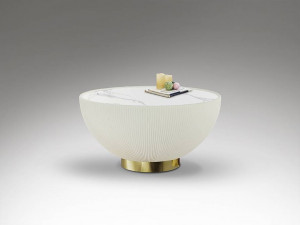 MASUTA DE CAFEA 71CM, CANDY 745529, STICLA SI METAL, STIL MODERN SCHULLER - Img 3