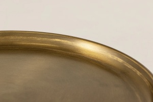 MASUTA DE CAFEA, ELEGANCIA 50CM, DIN METAL NEGRU/AURIU, ARTIM GROUP SELECTION - Img 3