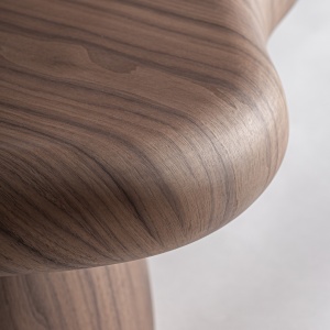 MASUTA DE CAFEA GENEIKEN 100CM, DIN FURNIR DE NUC SI FIBRA DE STICLA, STIL CONTEMPORAN, VICAL HOME - Img 3