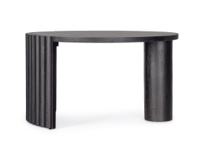 MASUTA DE CAFEA ORISSA 80 NEAGRA, CONFECTIONATA DIN LEMN DE MANGO, STIL MODERN - Img 3