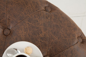 MASUTA DE CAFEA/TABURET CHESTERFIELD 39423 STIL VINTAGE - Img 4