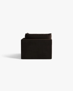 MODUL CANAPEA BLOOM, MARO INCHIS, CU TAPITERIE DIN TEXTIL CATIFEA BLUVEL, MICADONI - Img 3