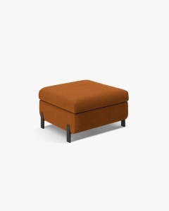 MODUL CANAPEA/COLTAR EXTENSIBIL GLORIA, CARAMIZIU, 76X92 CM, TAPITAT CU TAPITERIE DIN TEXTIL STRUCTURT BJORN, MICADONI