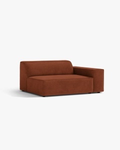 MODUL CANAPEA/COLTAR JODIE, 122X99 CM, CARAMIZIU, PE DREAPTA, TAPITAT CU TAPITERIE DIN TEXTIL STRUCTURAT LIBERTY, MICADONI - Img 2