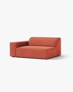MODUL CANAPEA/COLTAR JODIE, 122X99 CM, CORAI, PE STANGA, TAPITAT CU TAPITERIE DIN TEXTIL CATIFEA VENUS, MICADONI - Img 2