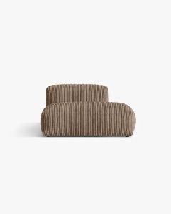MODUL CANAPEA/COLTAR MARTINA, 133X106 CM, PE DREAPTA, GHINDA, TAPITAT CU TAPITERIE DIN TEXTIL COORDOI TILIA, MICADONI