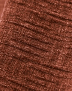 MODUL CANAPEA KAELLE, 80X100 CM, CARAMIZIU, CU TAPITERIE DIN TEXTIL CHENILLE OVER THE HORIZON, MICADONI - Img 3