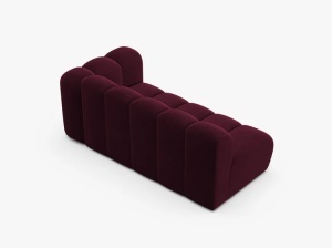 MODUL CANAPEA LUPIN, PE DREAPTA, 173 CM, VISINIU, CU TAPITERIE DIN TEXTIL CATIFEA VENUS, MICADONI - Img 3