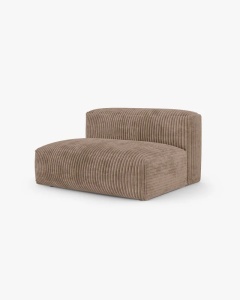 MODUL COLTAR/CANAPEA MARTINA, 120X160 CM, PE STANGA, ADANCIME SCAUN 90 CM, GHINDA, TAPITAT CU TAPITERIE DIN TEXTIL CORDOI TILIA, MICADONI - Img 2