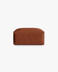 MODUL COLTAR/CANAPEA NURIA CARAMIZIU, 85X85 CM, TAPITAT CU TAPITERIE DIN TEXTIL STRUCTURAT LIBERTY, MICADONI