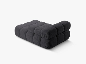 MODUL SEZLONG COLTAR BELLIS, PE DREAPTA, CU TAPITERIE DIN TEXTIL BOUCLE ROLF, MICADONI - Img 3
