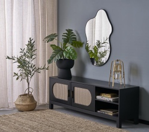 OGLINDA DE PERETE, ESSENT, 90X56CM, NEAGRA, ARTIM GROUP SELECTION - Img 5