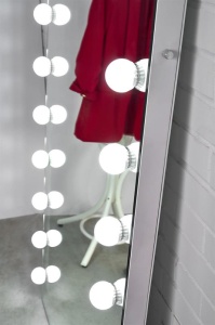 OGLINDA DE PODEA CU ILUMINARE, PEARL, 170X87CM, ARTIM GROUP SELECTION - Img 2