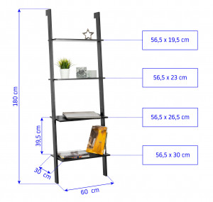 ORGANIZATOR SCARA ZQRACK-06 ALB TUI DIN METAL CALITATE SUPERIOARA - Img 5