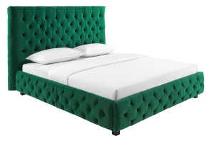 PAT CHESTERFIELD, PARIS 180X 200CM, CATIFEA DE CULOARE VERDE, ARTIM GROUP SELECTION - Img 3