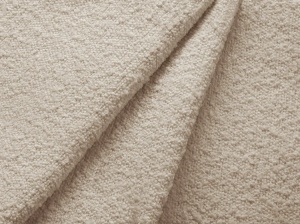 PAT TAPITAT JODIE, 160X200, BEJ, SOMIERA RABATABILA, CU TAPITERIE DIN TEXTIL BOUCLE BALOO, MICADONI - Img 6
