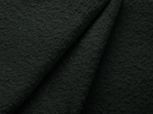 PAT TAPITAT LUPINE, 180X200, NEGRU, SOMIERA RABATABILA, CU TAPITERIE DIN TEXTIL BOUCLE BALOO, MICADONI - Img 5