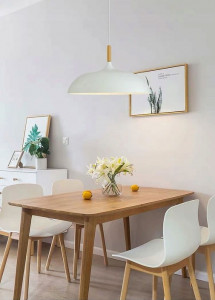 PENDUL ANZO WHITE, 18x45/100 cm, ALB, DIN ALUMINIU DE INALTA CALITATE, STIL MODERN, TU - Img 2