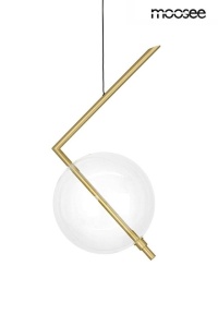 PENDUL ECHO, CONFECTIONAT DIN STICLA SI METAL, STIL MODERN