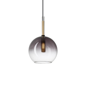 PENDUL EMPIRE SP1 SFERA, FUMURIU, DIN STICLA, STIL MODERN