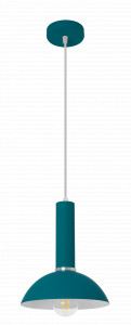 PENDUL GREEN OSTI C. 20x100 cm, VERDE/ALBASTRU, DIN ALUMINIU, STIL MODERN, TU - Img 3