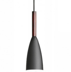 PENDUL LETIZ BLACK, 26x10/100 cm, NEGRU, DIN ALUMINIU DE INALTA CALITATE, STIL MODERN, TU - Img 1