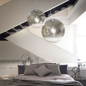 PENDUL MAPA FADE SP1 D20, CROM, DIN STICLA, STIL MODERN - Img 2